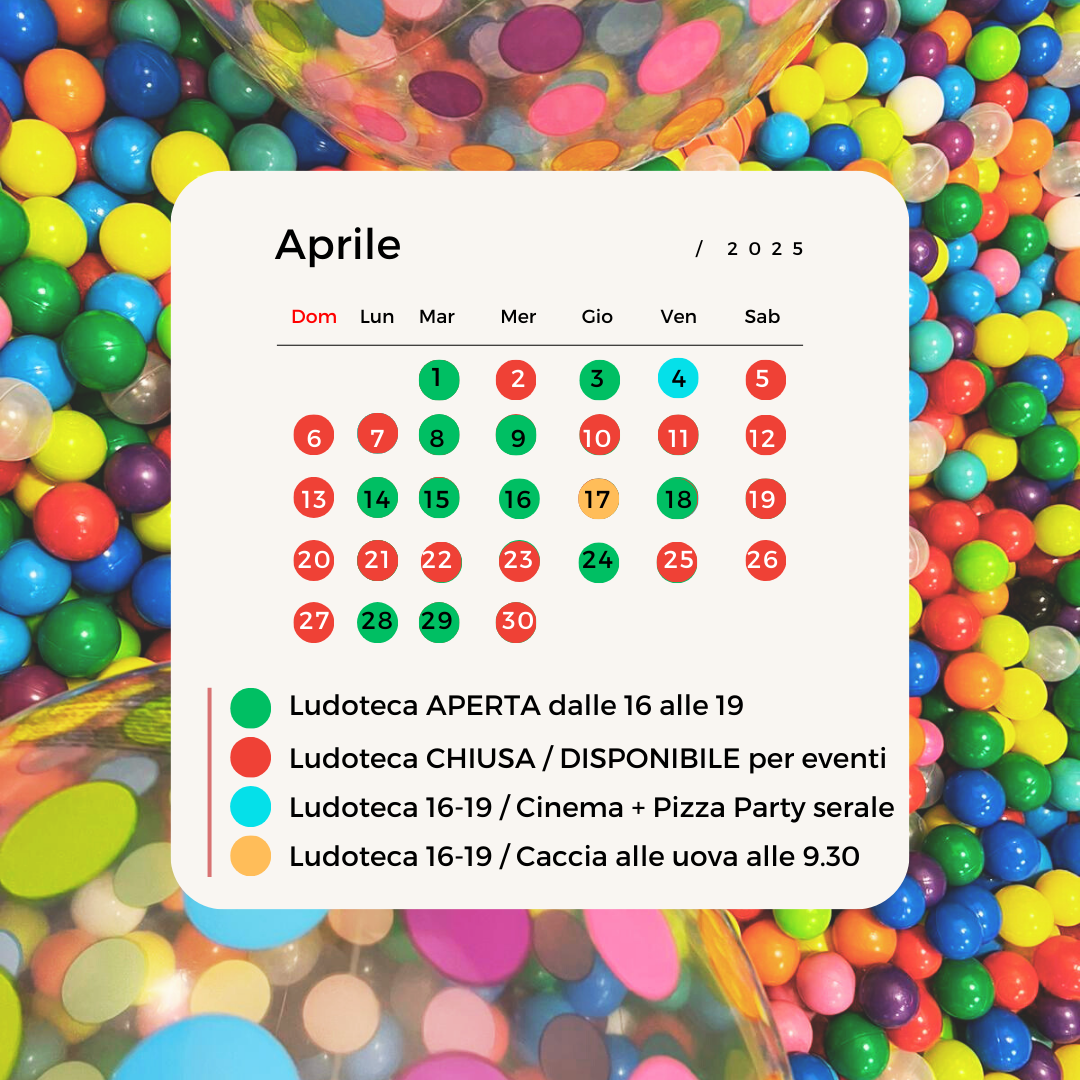Calendario aperture