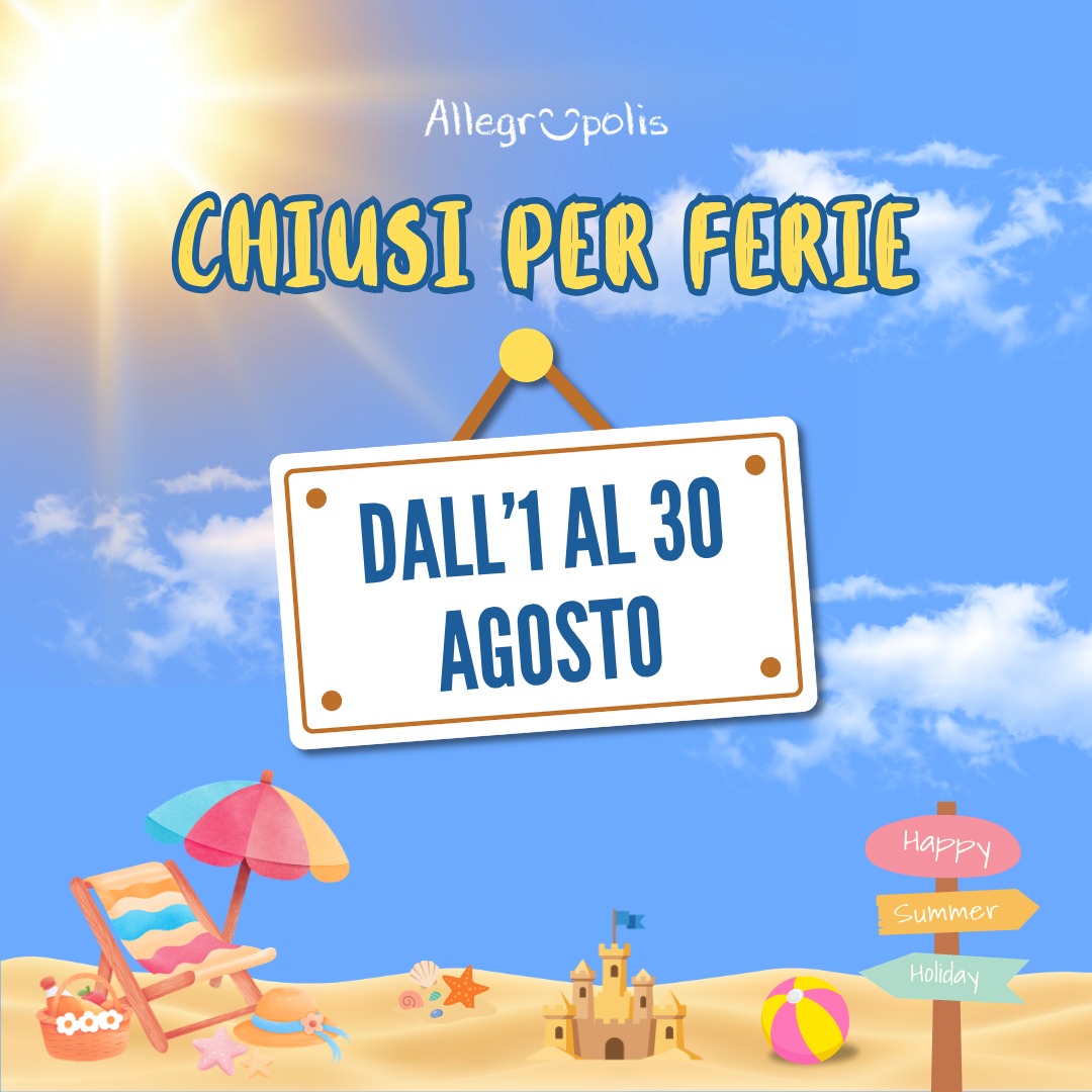 Immagine chiusura estiva