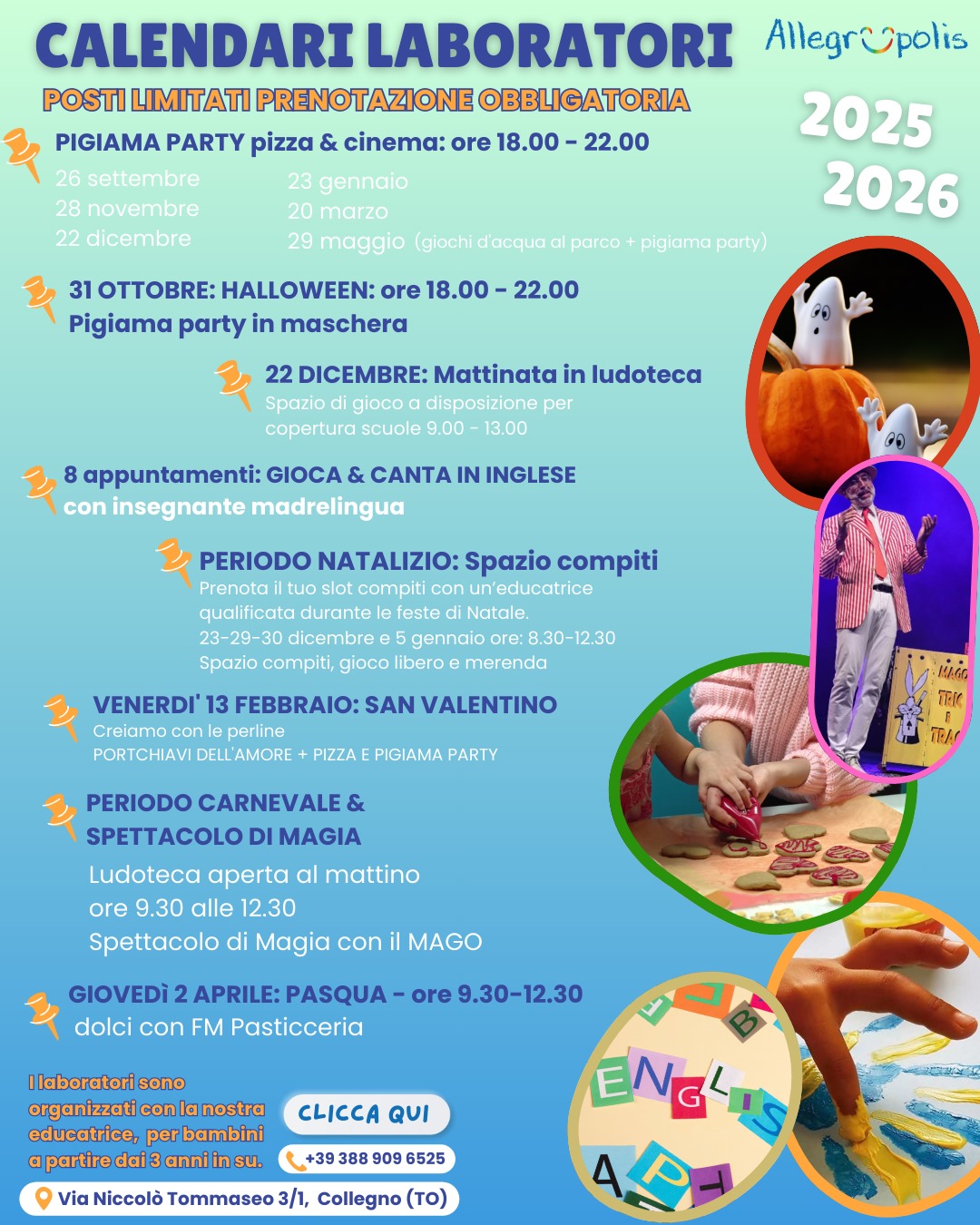 Prenotazione Ludoteca